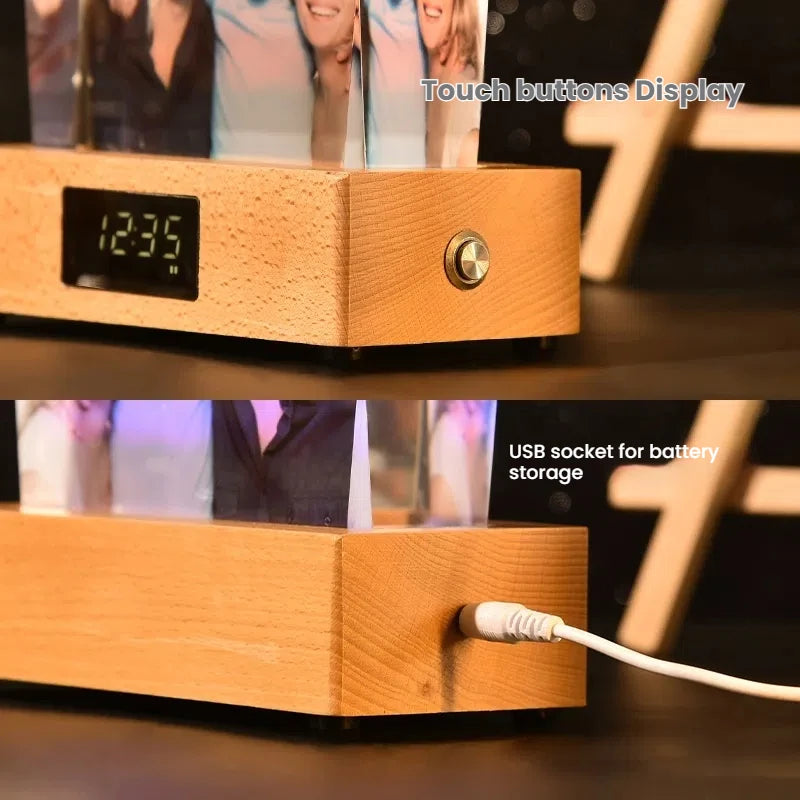 CJH Crystal Lights, Crystal Bluetooth Music Box, Customized Photos, Portraits, Color Printing Wholesale