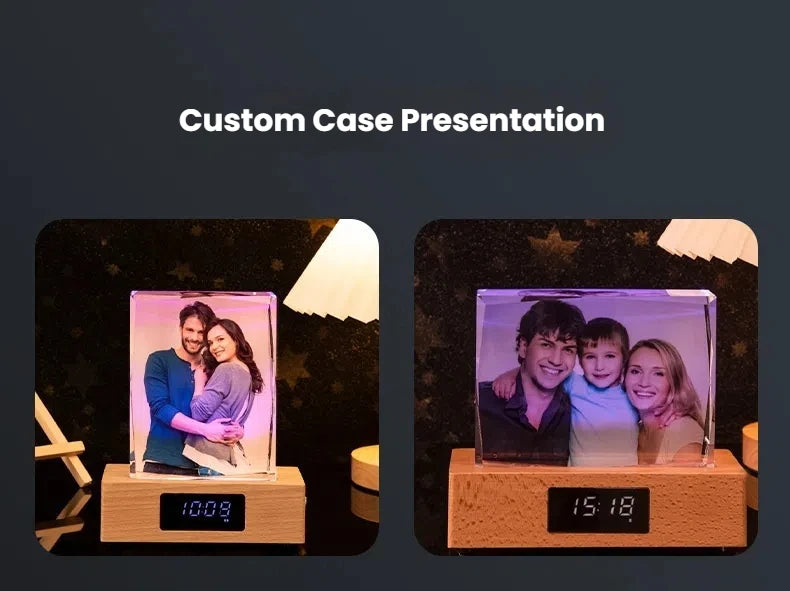 CJH Crystal Lights, Crystal Bluetooth Music Box, Customized Photos, Portraits, Color Printing Wholesale