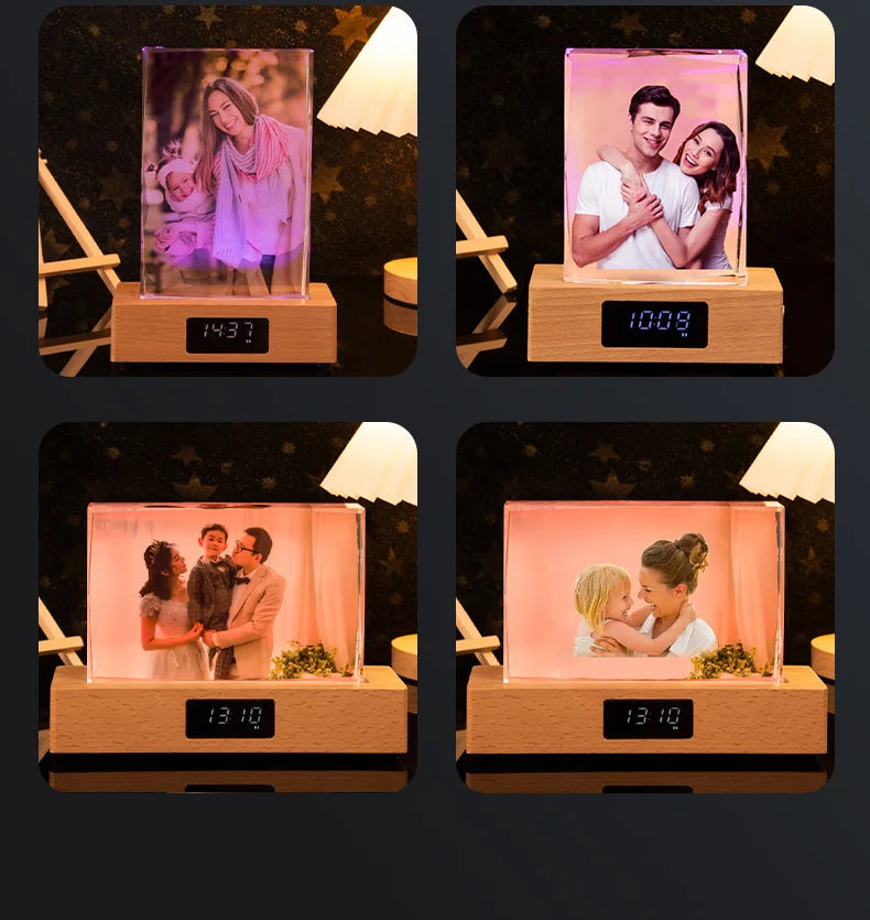CJH Crystal Lights, Crystal Bluetooth Music Box, Customized Photos, Portraits, Color Printing Wholesale