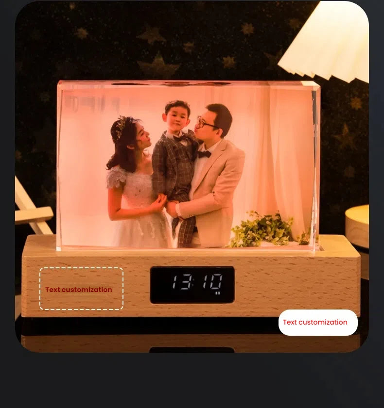 CJH Crystal Lights, Crystal Bluetooth Music Box, Customized Photos, Portraits, Color Printing Wholesale