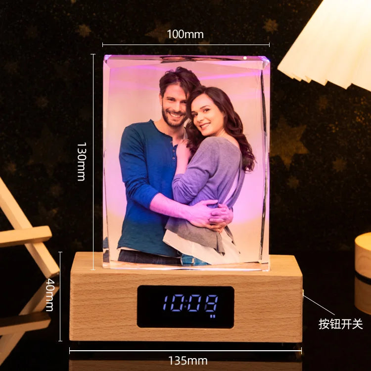CJH Crystal Lights, Crystal Bluetooth Music Box, Customized Photos, Portraits, Color Printing Wholesale