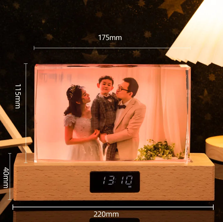 CJH Crystal Lights, Crystal Bluetooth Music Box, Customized Photos, Portraits, Color Printing Wholesale