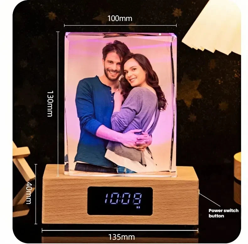 CJH Crystal Lights, Crystal Bluetooth Music Box, Customized Photos, Portraits, Color Printing Wholesale